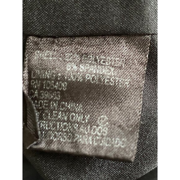 Tahari ASL Black Sleeveless Sheath Dress, Faux Belt Pockets Women's Size 10 - Picture 8 of 9